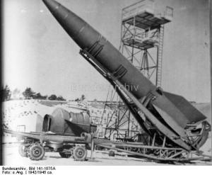 Ze spuścizny nazistowskiego programu rakietowego korzystali po wojnie zarówno Amerykanie jak i Rosjanie. (źródło: niemieckie archiwum Bundesarchiv http://www.bundesarchiv.de/index.html.de)